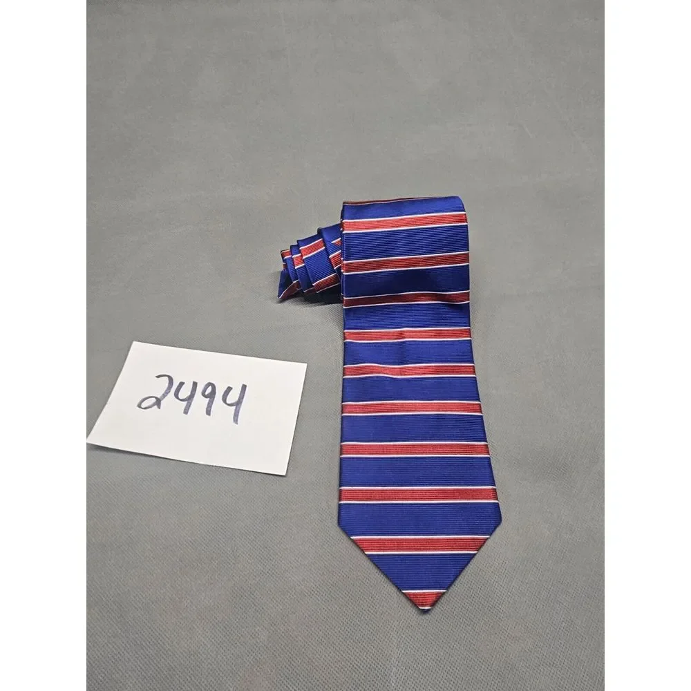 Brooks‎ Brothers Makers Hand Made Silk Tie 56x3.75 inches